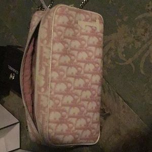 Dior makeup bag with 2 pouches.